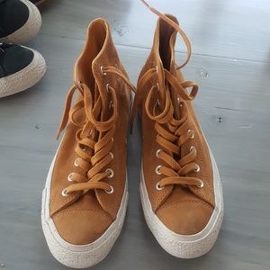 Camel Suede Converse